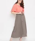 Women Top and Skirt Set