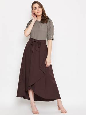 Women Top and Skirt Set 1