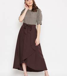 Women Top and Skirt Set