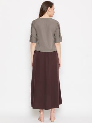 Women Top and Skirt Set 3