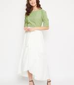 Women Top and Skirt Set