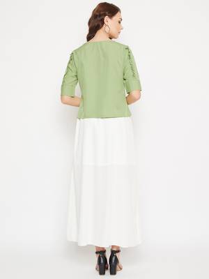 Women Top and Skirt Set 3
