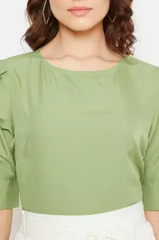 Women Top and Skirt Set