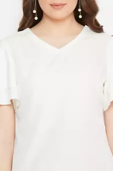 Women Top and Skirt Set