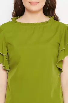 Women Top and Skirt Set