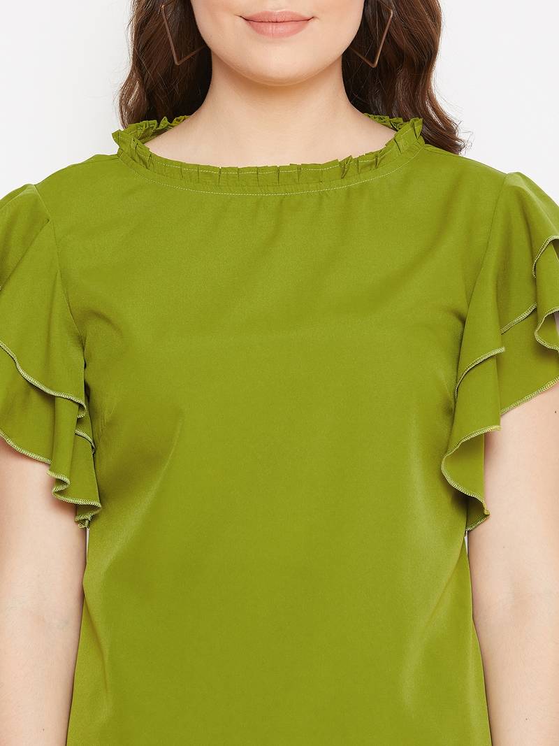 Women Top and Skirt Set