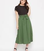 Women Top and Skirt Set