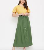 Women Top and Skirt Set