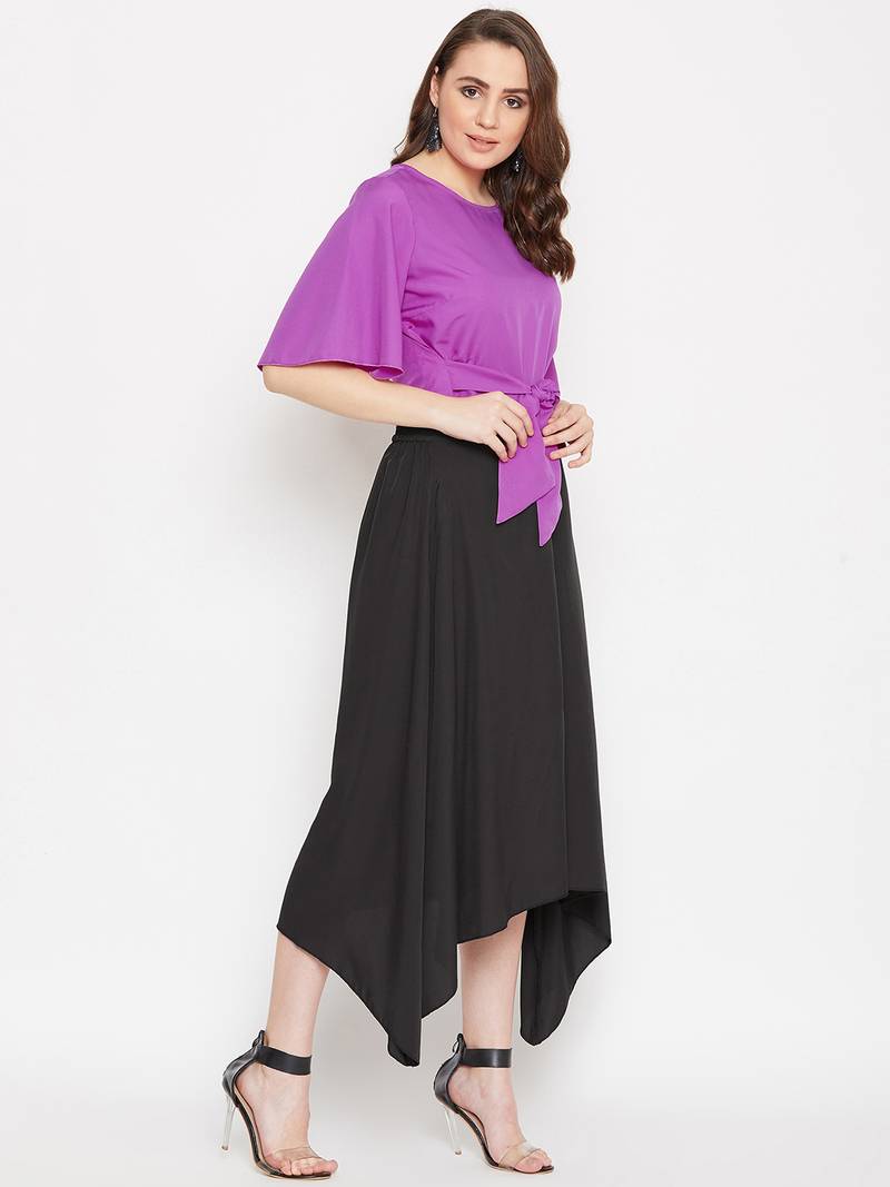 Women Top and Skirt Set