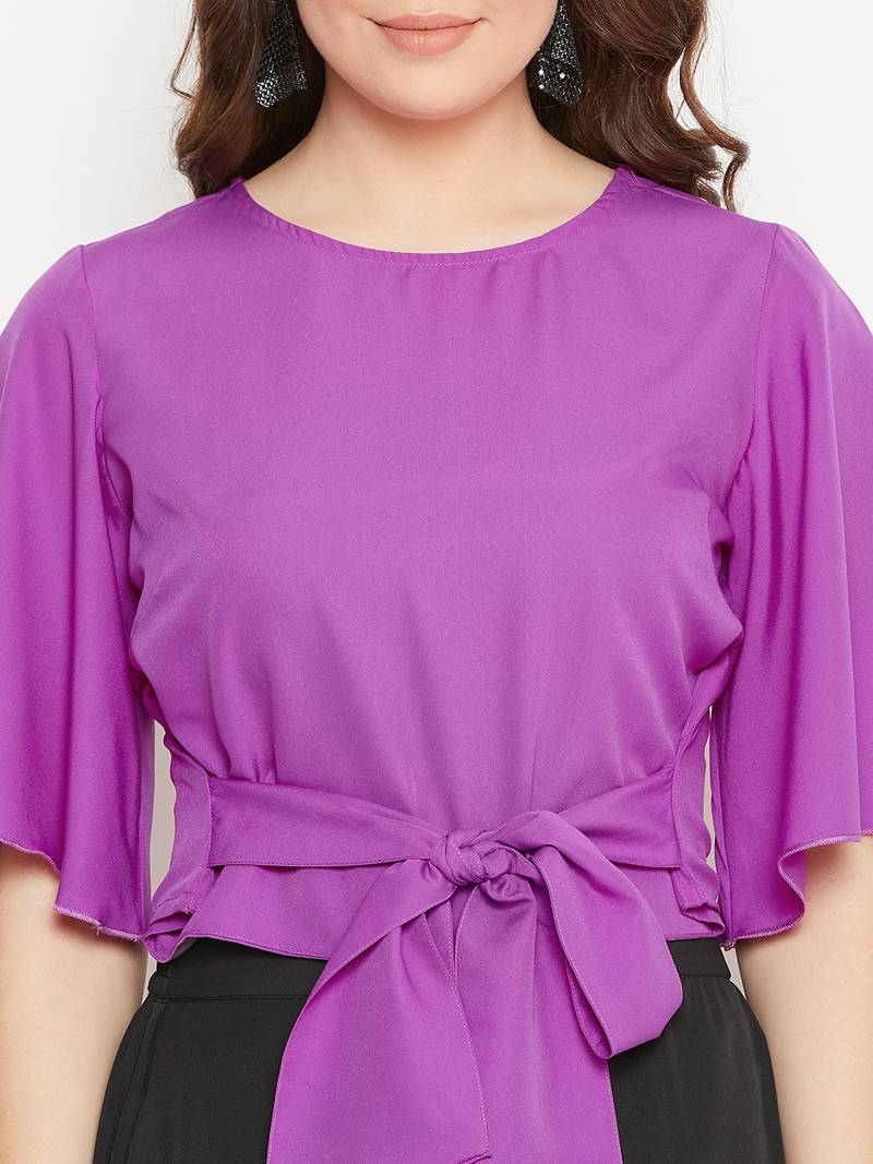 Women Top and Skirt Set