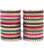Multicolor bangles-and-bracelets