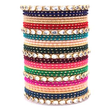 Multicolor bangles-and-bracelets 3