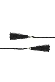 Anekaant Women's Canvas Embellished Black/Multi Belt