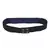 Anekaant Women's Cotton & Leatherette Embellished w/ Beads Stretchable Black/Silver Belt