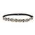 Anekaant Womens's Velvet Embellished Stretchable Muticolor Belt