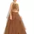 Kids Brown Readymade Wedding Wear Lehenga Choli