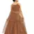 Kids Brown Readymade Wedding Wear Lehenga Choli