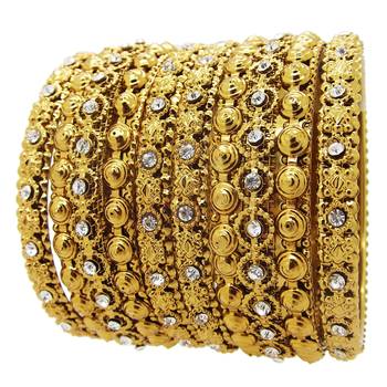 9blings White bangles-and-bracelets 1