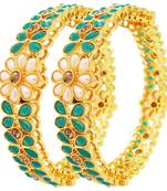 Green bangles-and-bracelets