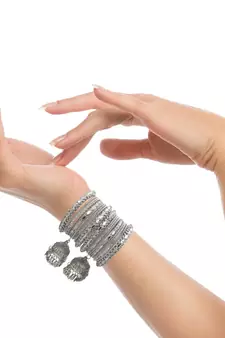  Silver bangles-and-bracelets