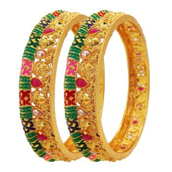 Multicolor bangles-and-bracelets 1