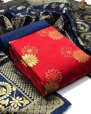 Red brocade brocade salwar 1