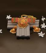 Antique Gold Choker Necklace Set