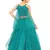 Kids Rama Net With Satin Lehenga Choli For Girls 