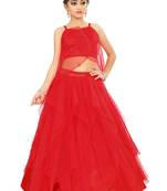 Kids Red Lehenga Choli 