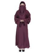 Momin Bazaar Islmaic Modest Plain Nida Abaya /Burkha Triple Baju