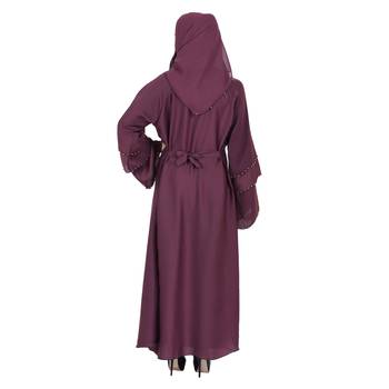 Momin Bazaar Islmaic Modest Plain Nida Abaya /Burkha Triple Baju 4