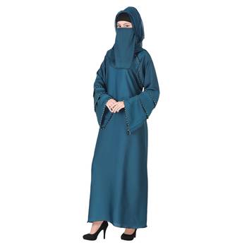 Momin Bazaar Islmaic Modest Plain Nida Abaya /Burkha Triple Baju 1