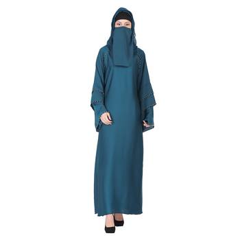 Momin Bazaar Islmaic Modest Plain Nida Abaya /Burkha Triple Baju 3