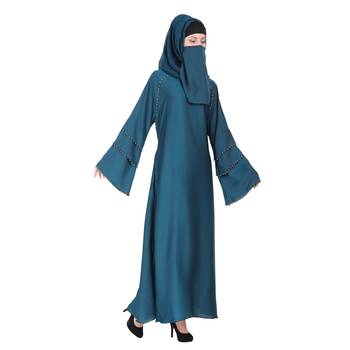 Momin Bazaar Islmaic Modest Plain Nida Abaya /Burkha Triple Baju 4