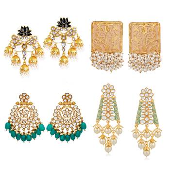 Green earrings 1