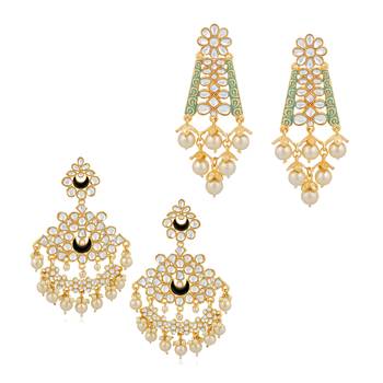 White earrings 1