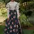 Black printed silk crepe Semi Stitched bridal lehenga