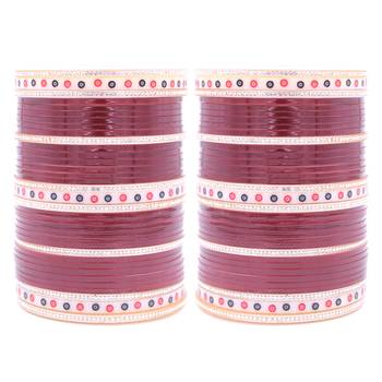 Maroon bangles-and-bracelets 1
