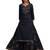Black printed cotton salwar