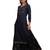 Black printed cotton salwar