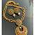 Gorgeous matte finish ruby-emerald designer bali necklace set-Dj07727