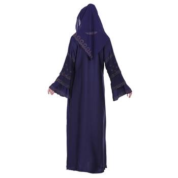 Momin Bazaar Islmaic Modest Flower Nida Abaya /Burkha  4