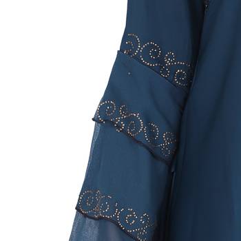 Momin Bazaar Islmaic Modest Flower Nida Abaya /Burkha  5