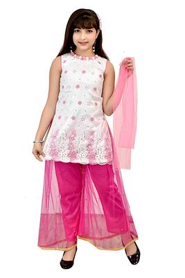 A&A Fashion Party Wear Kurta And Sarara Set 1