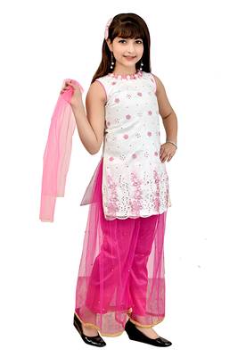 A&A Fashion Party Wear Kurta And Sarara Set 3