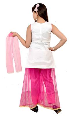 A&A Fashion Party Wear Kurta And Sarara Set 4