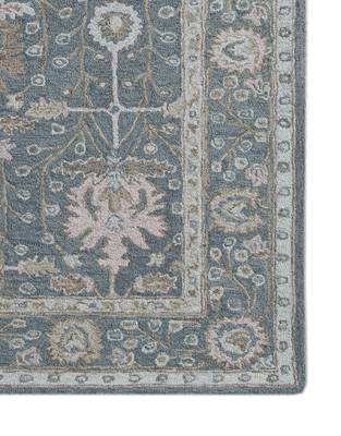 Hand Tufted Rug 5'x8' Pigeon For Living/Drawing/Bedroom 4