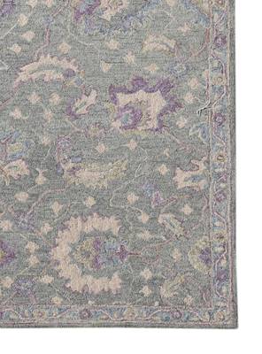 Area rug 5'x8' Smoke Grey for Living rooms 4