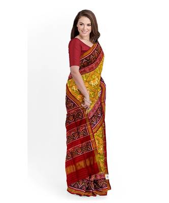 yellow Pure Silk(mulberry) 1