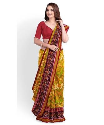 yellow Pure Silk(mulberry) 5
